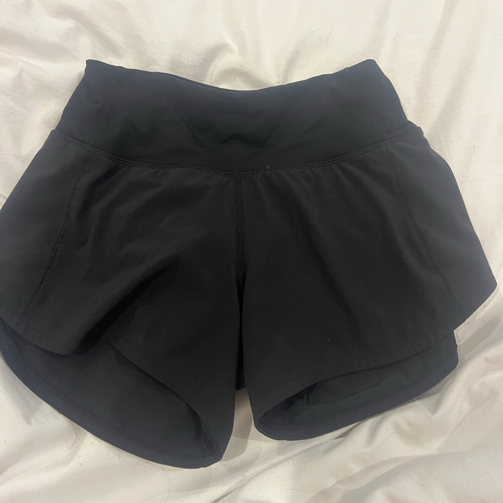 Lululemon black speed ups size 0!!!